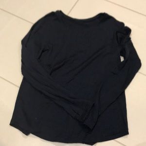 Lululemon Navy Long Sleeve Top 6